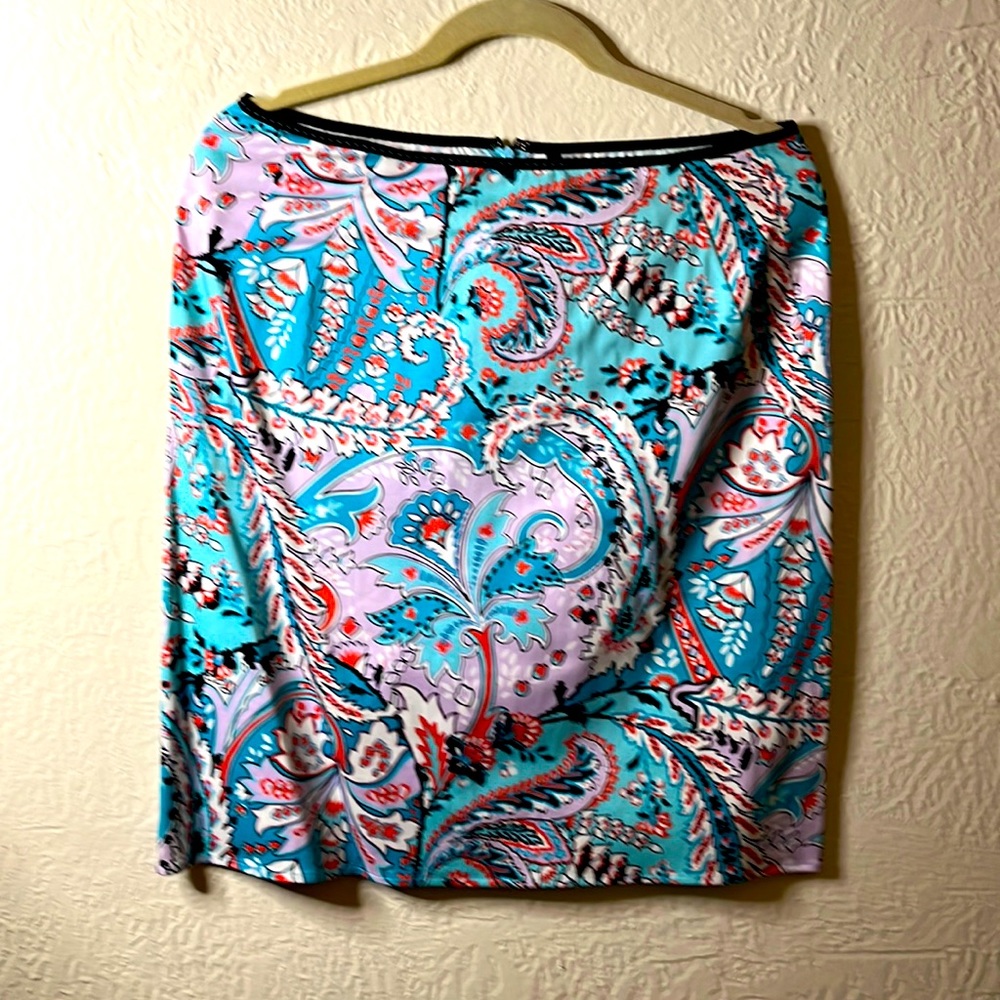 Tahari Summer cotton skirt sz 6